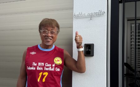 福岡大学サッカー部OB 鳥越浩さんよりコメントをいただきました！